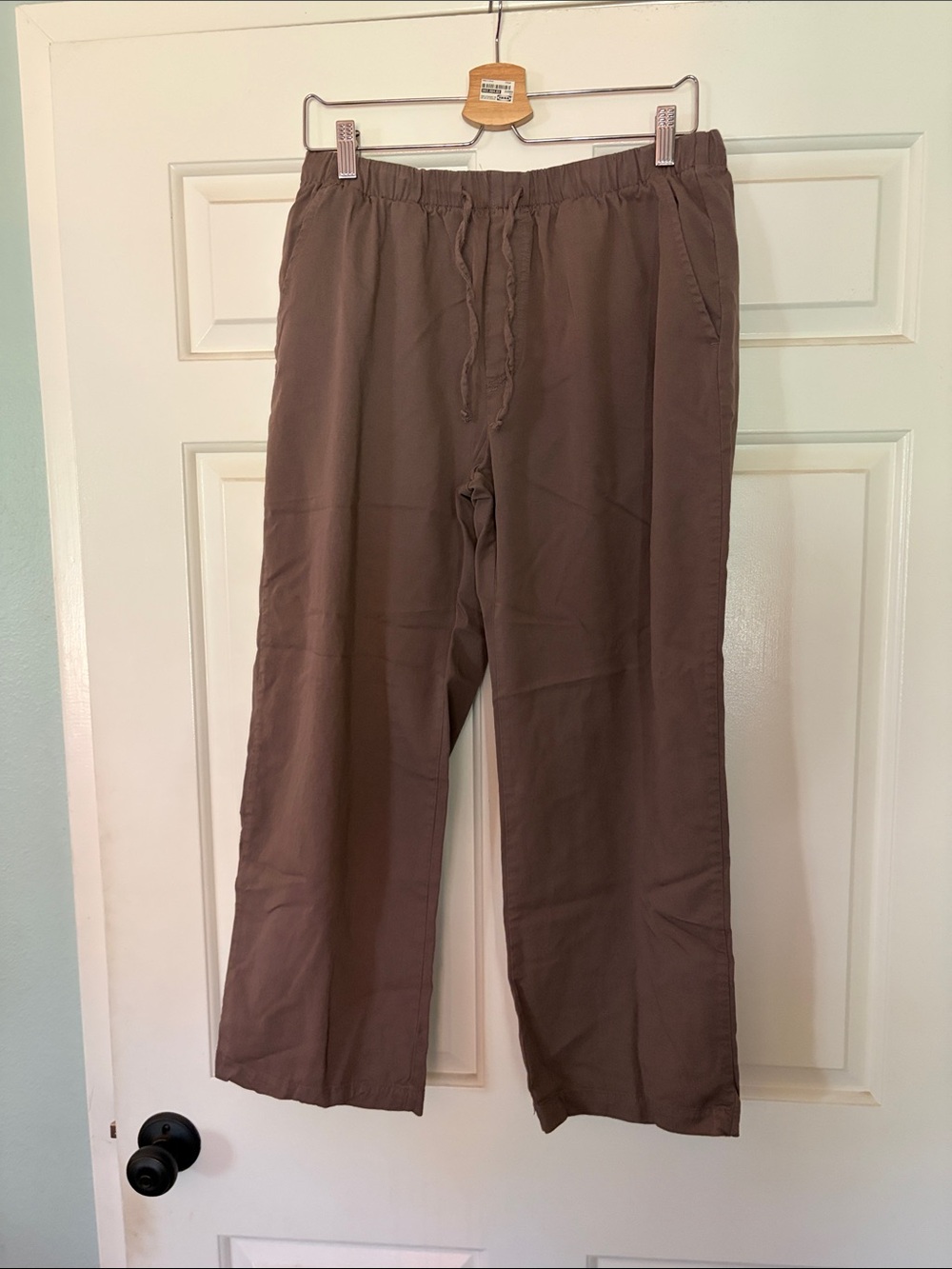 Gap pull on Drawstring Pants - taupe
